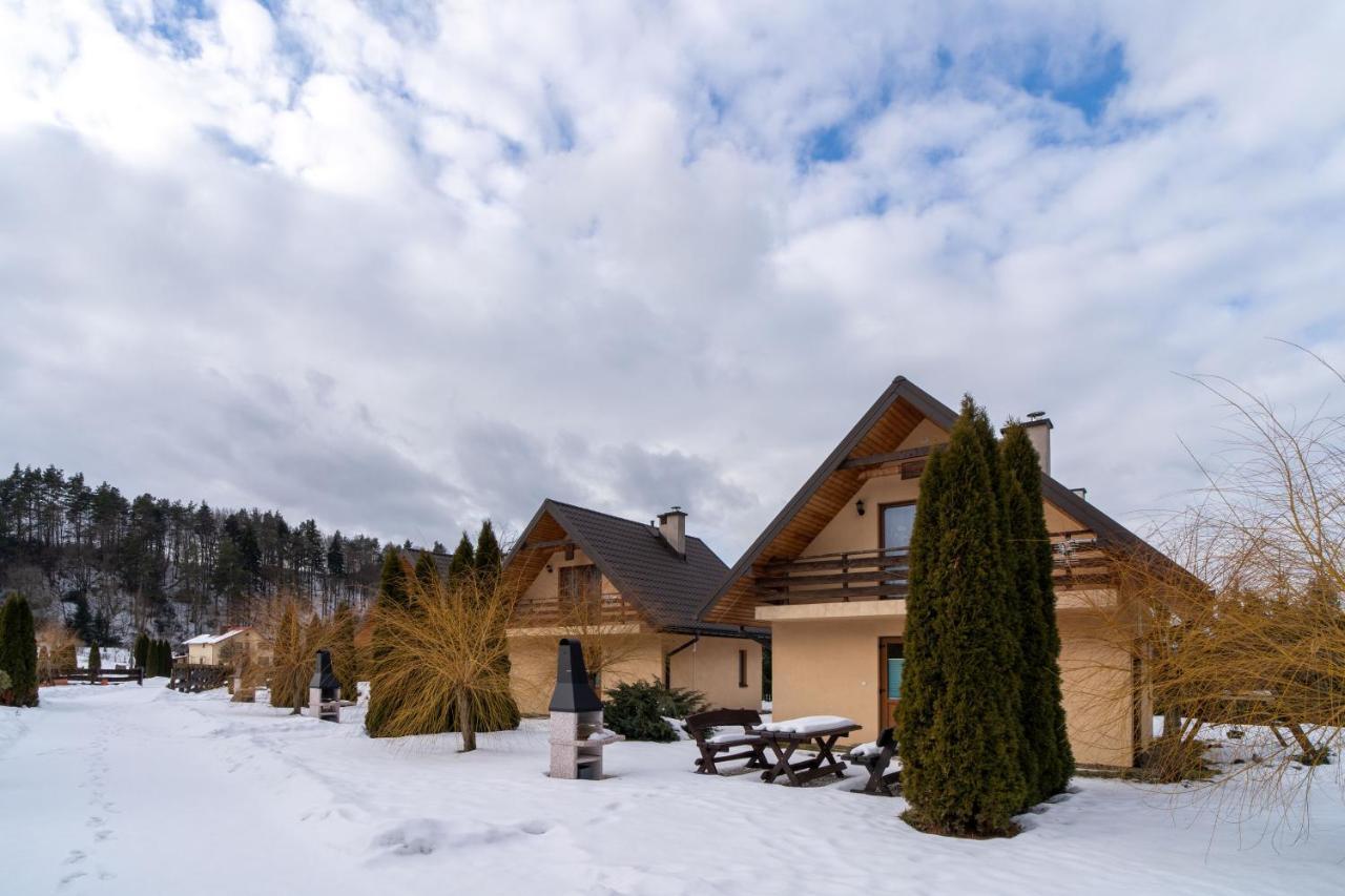 Caloroczne Domki W Bieszczadach "The Willows" Laczki Экстерьер фото