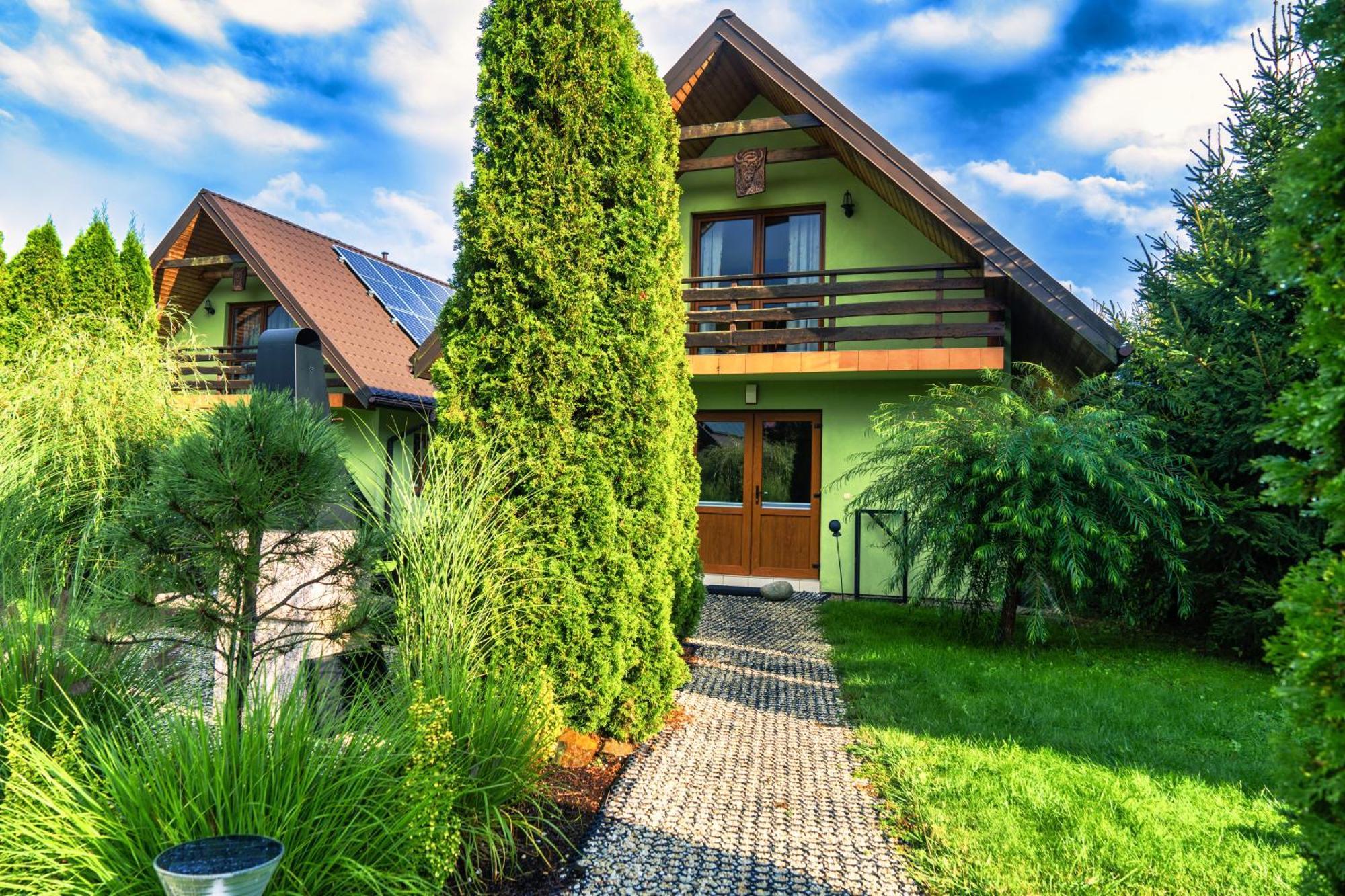 Caloroczne Domki W Bieszczadach "The Willows" Laczki Экстерьер фото